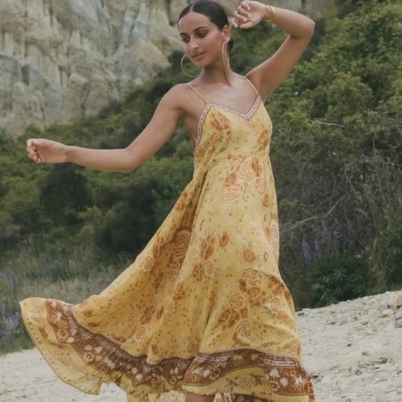 Spell and The Gypsy Mystic Strappy Maxi Dress - Picture 1 of 6